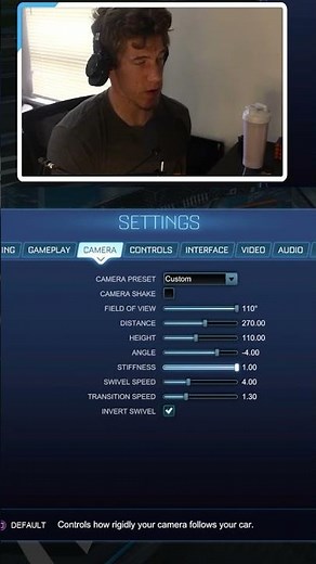 BEST ROCKET LEAGUE CAMERA SETTINGS (2023)