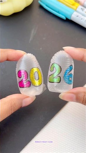 New year 🎉😉 #craft #youtubeshorts #art #diycraft #diyideas #diy #nishascraftland @nishascraftland