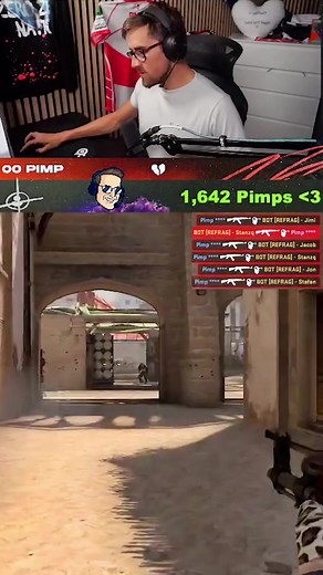 @pimpcsgo showing off the best way to practice in between games playing refrags crossfire mode on mirage! #csgo #esport #counterstrike #gaming