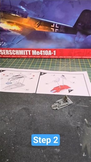 Pilots seat! Airfix MESSERSCHMITT Me410A-1