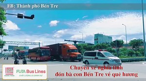 Bến Tre: Chuyến xe nghĩa tình đầu tiên đón bà con Bến Tre trở về quê hương sáng 30/7/2021. ------- Edit: Thành phố Bến Tre Nguồn video: Phương Trang FUTA BusLines | Thông tin Bến Tre - Ben Tre Info