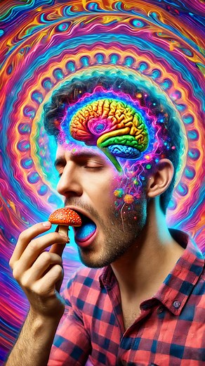 What happens in your brain when you take magic mushrooms? | Hashem Al-Ghaili