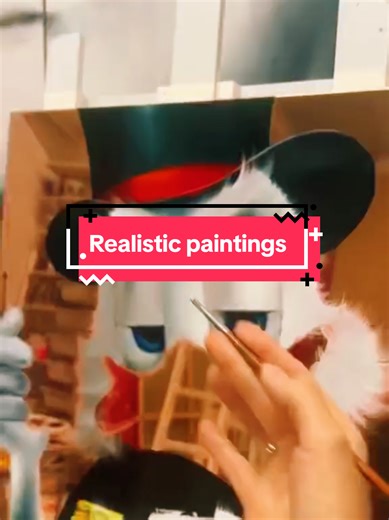 A realistic Donald Duck painting. Familiar character. Unexpected realism. A childhood icon reimagined through art. Somehow playful — and mind-blowing at the same time. 🦆🎨✨ #realisticart #donaldduck #popart #characterart #artreel