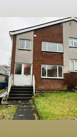  We love a before and after!!!  A full house of windows and...