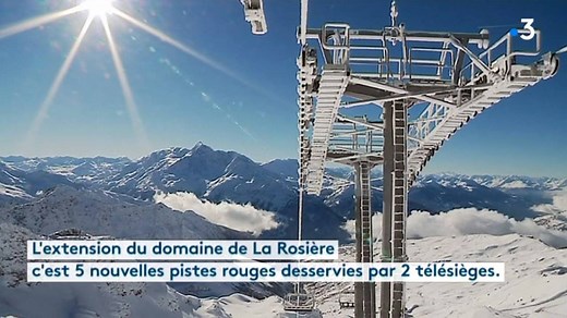 6.7K views · 72 reactions | ⛷   La station de La Rosière - Espace San Bernardo en Savoie Mont Blanc ouvre ce week-end, mais avec une particularité : cinq nouvelles pistes ! Le pari est osé. Après deux années de travaux, La station ouvre son extension : le Mont Valaisan. En savoir + ➡ https://france3-regions.francetvinfo.fr/auvergne-rhone-alpes/savoie/ski-domaine-rosiere-voit-choses-xxl-1591269.html | France 3 Alpes | Facebook