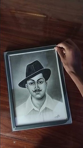 How to draw Bhagat Singh//Bhagat Singh//Bhagat Singh drawing step by step//art with arup