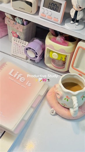 Night study 📝☁️ Student Life 👩‍💻 #studymotivation #aesthetic #fyp #study #desksetup #studyvlog