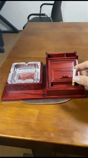 wooden cigarette case #craft