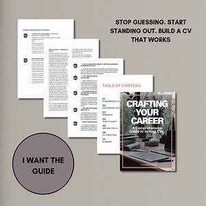 Comprehensive CV Writing Guide | Step-by-step Instructions - Etsy Australia