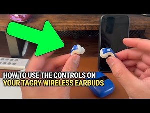 How To Use The Controls On Your Tagry Wireless Earbuds: EASY Guide!