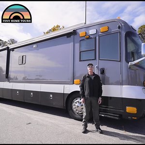 Police Command Vehicle Turned Tiny Home | Tiny Home Tours