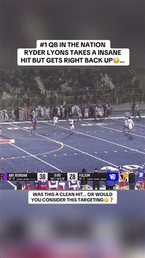 #1 QB In The Nation (Ryder Lyons) Season ENDING INJURY😬