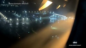 Gio Benitez reports on the terrifying moments inside a Frontier Airlines jet as it attempted to land in San Juan, Puerto Rico. The jet made a hard landing, damaging the plane, then had to go around and land again. https://abcnews.link/n8api7v?utm_source=facebook&utm_medium=social&utm_campaign=dhfacebook&utm_content=app.dashsocial.com/abcworldnewstonight/library/media/523016080 | ABC World News Tonight with David Muir