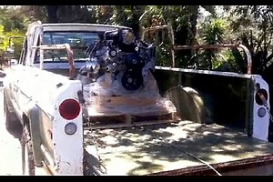 How to Pull an Engine Out of a Truck in Less than Two Minutes