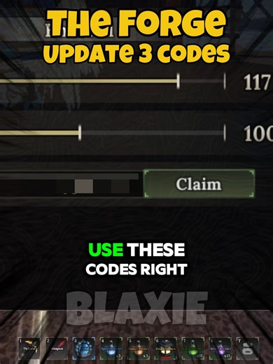 Frostpike Update Codes in The Forge Roblox 🎉 #roblox #blaxieroblox | Blaxie