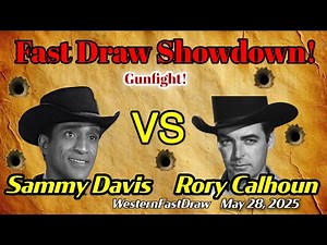 Fastest Gun in the West? Rory Calhoun vs Sammy Davis Jr | Fast Draw Showdown