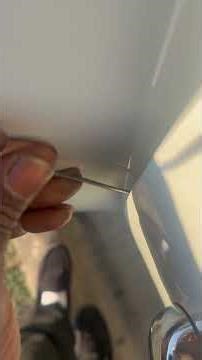 Chevy Silverado Door unlocked but will not open solved! #Chevy #gmc #generalmotors