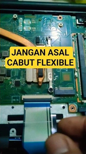 JANGAN SALAH CABUT FLEXIBLE!#Laptop#Short