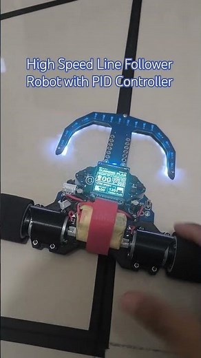 High speed Line Follower Robot with PID Controller