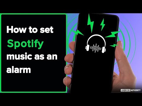 How to set Spotify music as an alarm