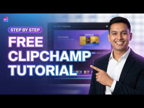 Microsoft Clipchamp Tutorial for Beginners (2026 COMPLETE Tutorial)