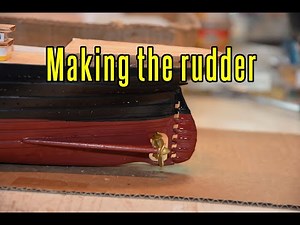 RMS Titanic - part 19 Making The Rudder
