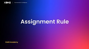 Assignment Rule