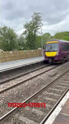 Class 170202+170513 EMR #shorts#train#class170#emr##trainspotting#uktrainspotting#railway#uktrains