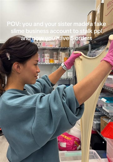 It’s popping off what should we name our slime business ????? #slime #smallbusinesscheck