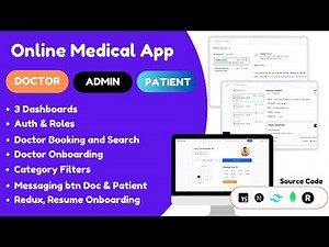 Building an Online Medical App with Next.js & TypeScript | Full Stack Tutorial