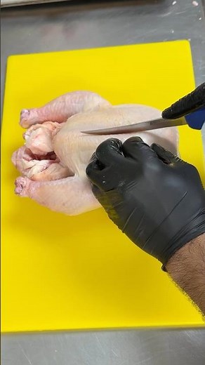 ⚡️ BLITZ Butchery: How to Halve a Whole Chicken in SECONDS | Master Chicken Prep