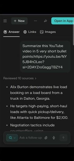 Summarize long YouTube videos fast with Perplexity AI https://perplexity.com #AI #Shorts