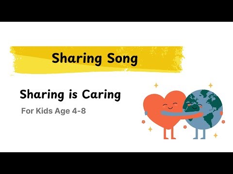 Sharing Song for Kids | Sharing is Caring | Core Value Songs | KidsFunKeys