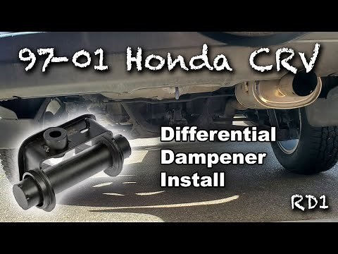 How to replace a differential dynamic dampener in a 97-01 Honda CR-V