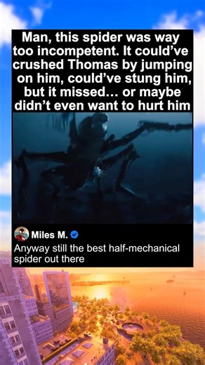 Thomas vs Spider | The Maze Runner (2014)