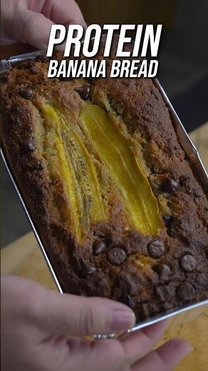 Healthy Almond Flour Banana Bread — 12g Protein Per Slice!