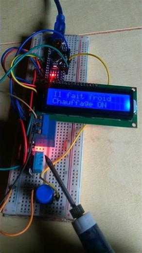 Température avec dht11#arduino #electronics #automation #science