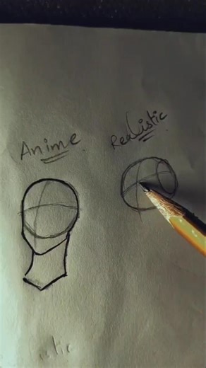 How to draw Head Tutorial #tutorials #howtodraw #sketch #head #drawing #fyppppp #fyp #anime
