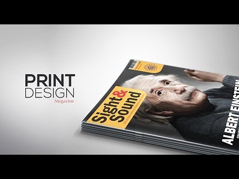 Print Design - Magazine Cover - Adobe Illustrator/Photoshop