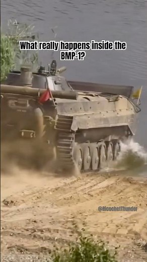 What happens inside the BMP-1 IFV! #tank #warthunder