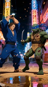 Musashi Miyamoto vs Ninja Turtles 🐢🔥 Epic Samurai Fight (Unbeatable Speed)