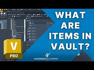 What are Items in Autodesk Vault Professional?