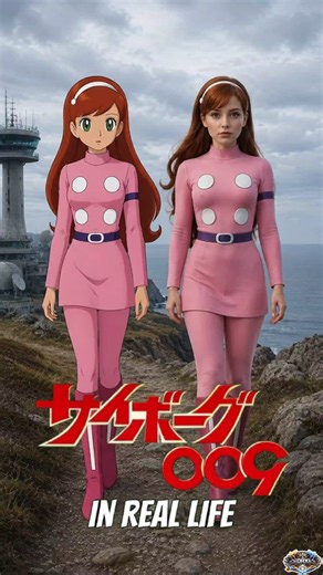 Cyborg 009 IRL: The 1966 Team — Animated & Live Action ⚡🤖 | 8K Realism #Anime #AnimeArt