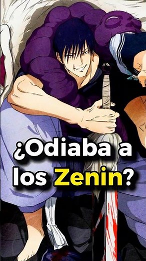 ¿Por qué Toji no destruye el clan Zenin?