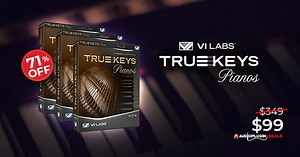 True Keys Bundle: 3 piano instruments by VI Labs on sale at 71% OFF