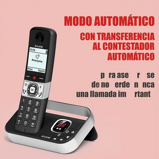 Alcatel F890 con contestador y bloqueo de llamadas Premium