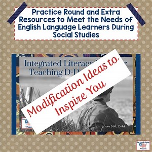 Sample Modified Social Studies Lesson Ideas/Extra Resources for ESOL Students