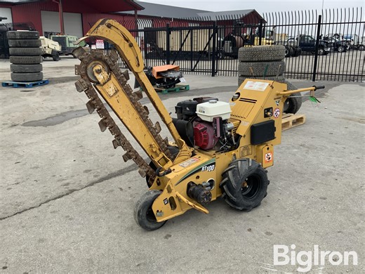 2008 Vermeer RT100 Self-Propelled Walk-Behind Trencher | Construction