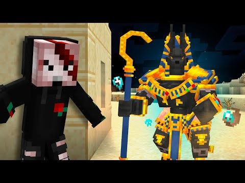 Sobreviví a la Maldición de Anubis en Minecraft