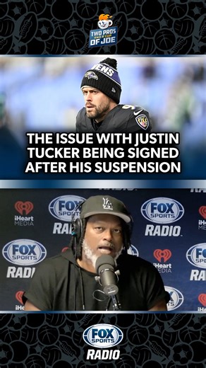 LaVar Arrington: "I'd be surprised if you saw Justin Tucker back in the NFL...You say winning games outweighs it, but I don't think it does. I think it's a bad look." Jonas Knox: "Does this 10-game suspension impact him being a Hall of Famer? Because I think it would." | FOX Sports Radio